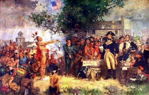 Treaty signing<br />
