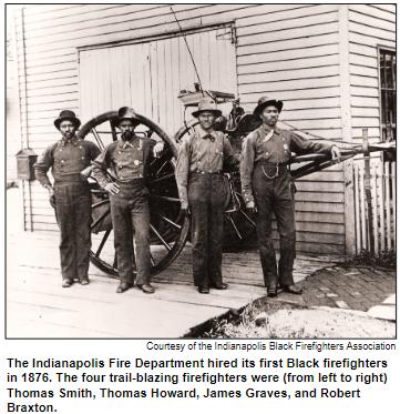 The First Four Black IFD Firefighters